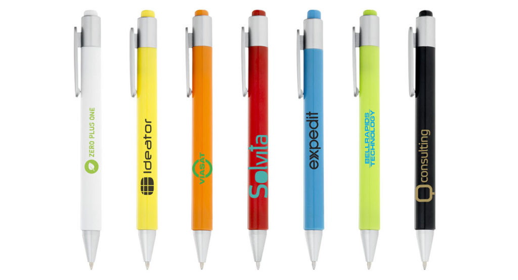 Penna a sfera in plastica personalizzabile con il tuo LOGO o con una scritta