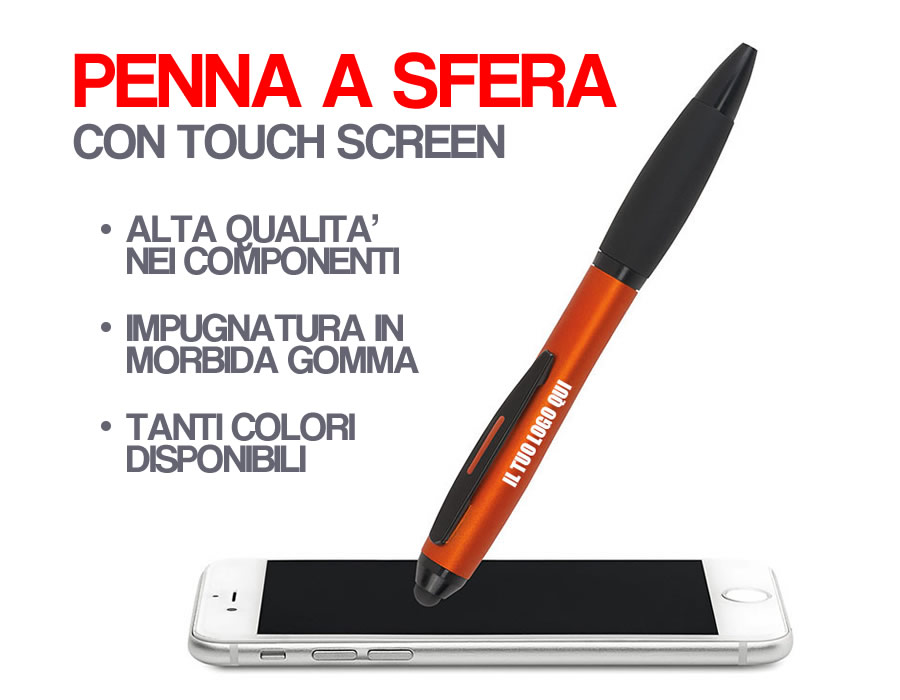 penna touch screen personalizzabile LOGO